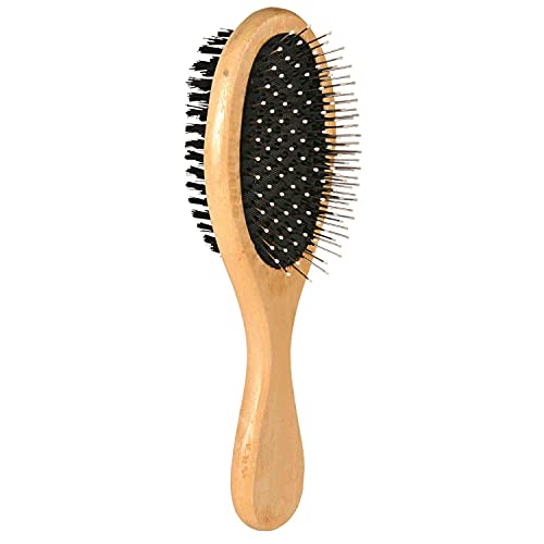 TRIXIE Cepillo, Doble Cara para Perros