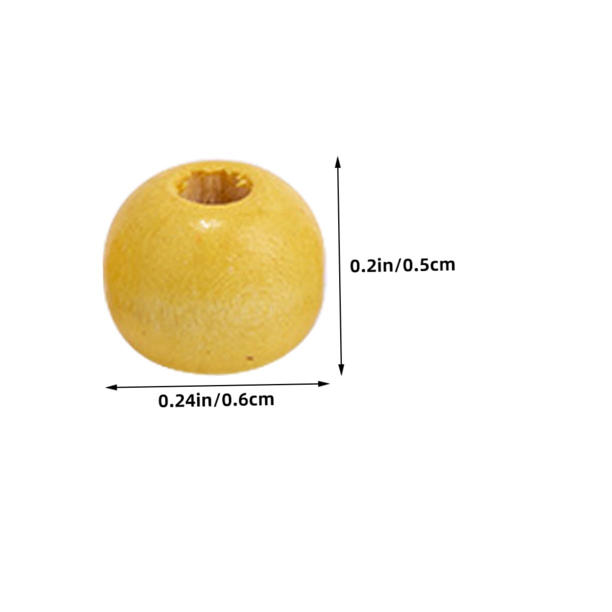 Cuentas de Madera Redondas de Colores Brillantes para Manualidades DIY Gran Cantidad para Pulseras Collares y Proyectos Creativos