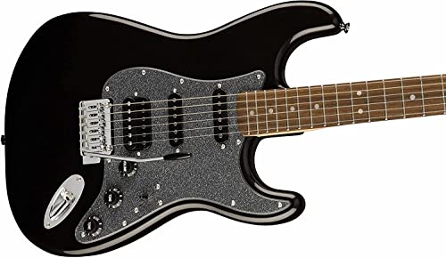 Image of Fender Fsr Affinity Strat HSS Laurel Metallic Black Pickguard 378108565