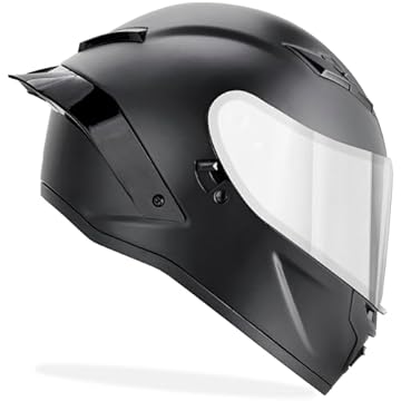 chrome full face motorcycle helmet