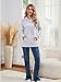 Liu & Qu Women's Nursing Sweatshirts for Breastfeeding with Hidden Zipper Long Sleeve Maternity Hoodie Causal Clothes
