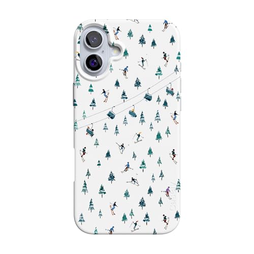 Casely iPhone 16 Case | We've Peaked | Après Ski Mountains | Compatible with MagSafe | Classic Ultra Slim Design