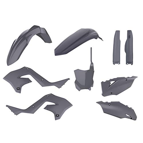 Polisport Kawasaki Complete Restyle Kit (Nardo Grey) for 03-07 Kawasaki KX250