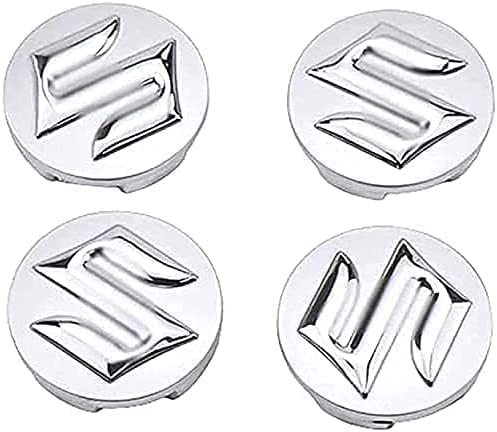 Coprimozzi Per Suzuki - 4 Pezzi Da 60mm Per Celerio, Jimny, Vitara (con Logo) - Foto 2
