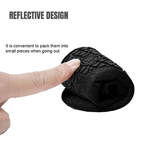 Foto von AUXDIQ Schwimmschuhe Badeschuhe Aquaschuhe Surfschuhe Wasserschuhe Strandschuhe Barfuß Schnell Trocknend für Damen Herren Schwarz 40/41 EU