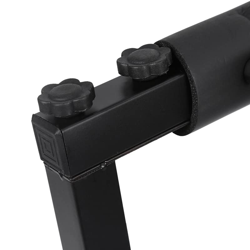 VUBLY Nouveau support de guitare pliable à 5 voies par Chord pour basse électrique acoustique (couleur : noir) - Les Beatles, Paul McCartney, John Lennon, RIngo Starr, George Harrison VUBLY Nouveau support de guitare pliable à 5 voies par Chord pour basse électrique acoustique (couleur : noir) – Image 6