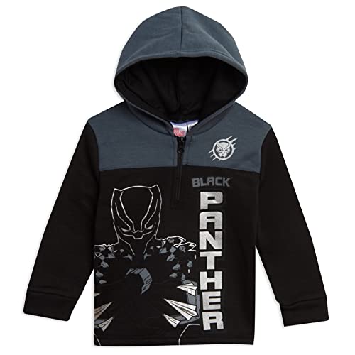 Image of Marvel Avengers Spider-Man Fleece Half Zip Hoodie Toddler to Big Kid Sizes (2T - 18-20)