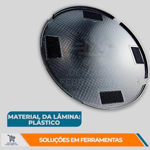 Disco Desempenadeira Preto de Plástico Polipropileno Premium