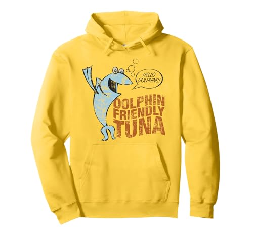 Delfinfreundlicher Thunfisch Pullover Hoodie