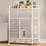 Montage rapide et simple : livré avec des instructions faciles à suivre et des accessoires complets, les cages for chats d'intérieur seront assemblées en quelques minutes, vous faisant gagner du temps et des efforts