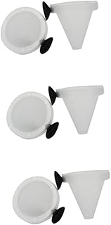 POPETPOP 30 Pcs Worm Feeding Cone Aquarium Fish Feeder Pea Puffer Fish Live Magnetic Fish Feeder Shrimp Feeder Bloodworm Cone Fish Tank Feeder Shrimp Holder Worm Feeder Conical Live Feed