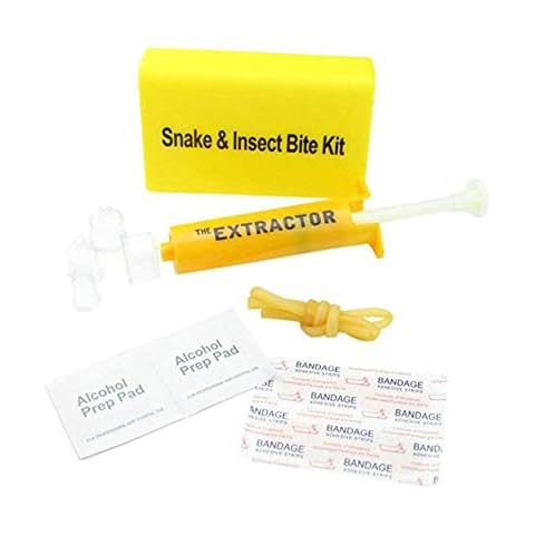 Snake Bite Kit,Emergency First Aid Supplies, Venom Extractor Suction Pump, Bite and Sting First Aid for Hiking, Backpacking and Camping Cover