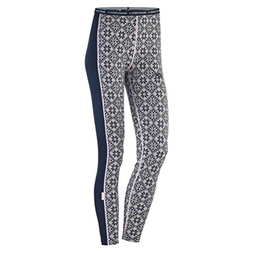 Kari Traa Women's Rose Base Layer Bottoms - Wool Thermal Pants, Marin, Small