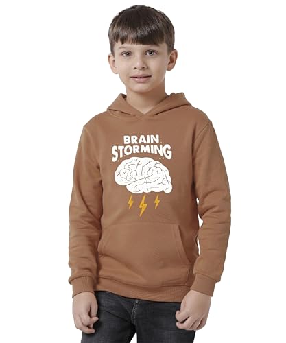 Image of KYDA KIDS Boys 100% Cotton Hooded Neck Long Sleeve Sweatshirt with Hoodies Winter Wear