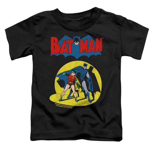 Popfunk Batman Batman and Robin Spotlight Kids T-Shirt for Youth Toddler Boys and Girls2