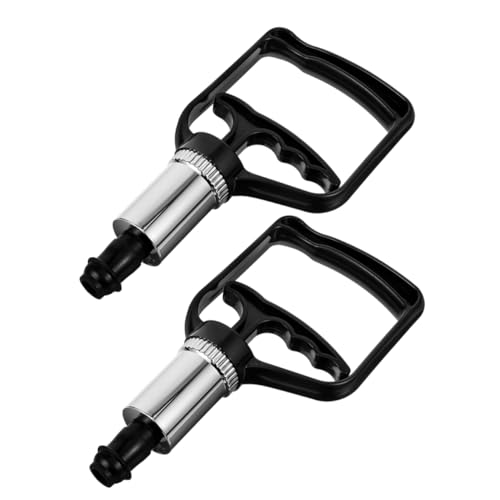 2 piezas de accesorio para ventosas manuales de masaje, herramienta de plástico para succión y circulación miniatura 1
