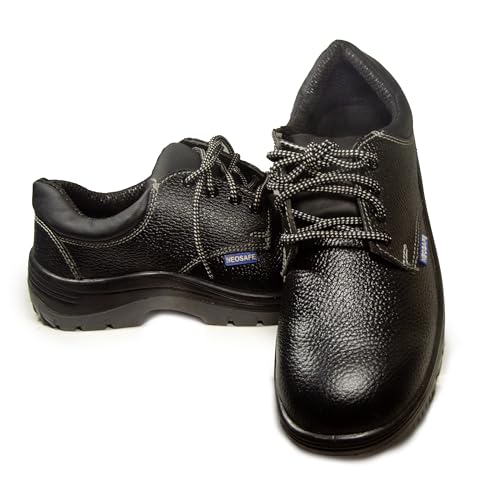 Spruit ISI Certified Safety Shoes with Steel Toe Cap Black Leather Spruit ISI Certified Safety Shoes with Steel Toe Cap Black Leather