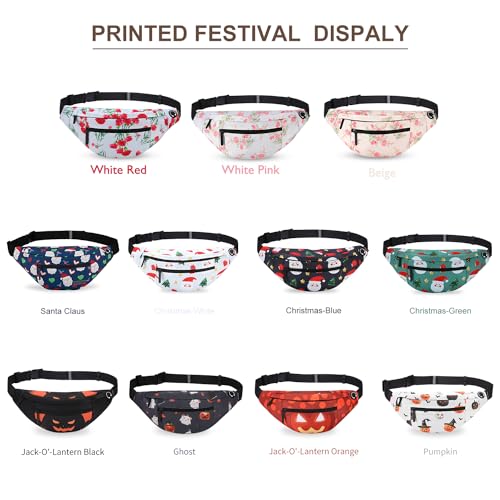 Image of MAXTOP Large Crossbody Fanny Pack with 4-Zipper Pockets, Gifts for Women Mom To Enjoy Sports Yoga Festival Workout Traveling Running Casual Hands-Free Wallets Waist Pack Belt Bag Carrying All Phones