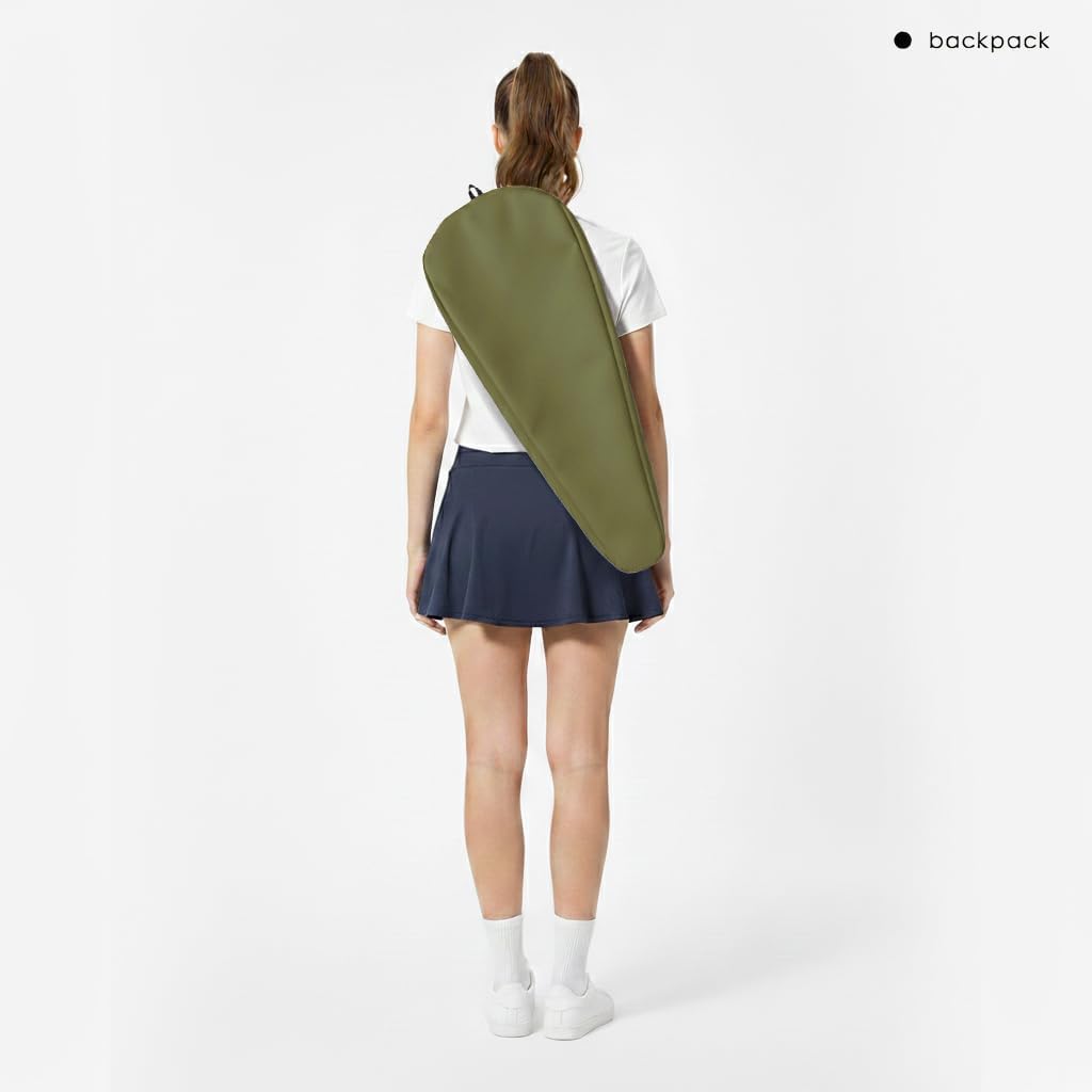 Single Tennis Racket Cover Lightweight Padded Tennis Racquet Bag