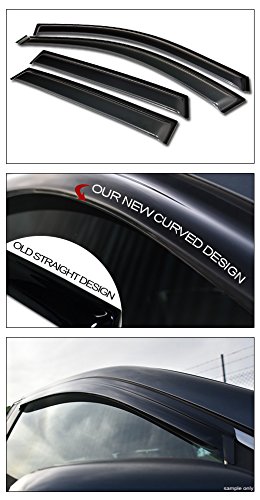 Visera De Ventana Compatible Con Toyota Yaris Sedan 2007-2013, Acrílico