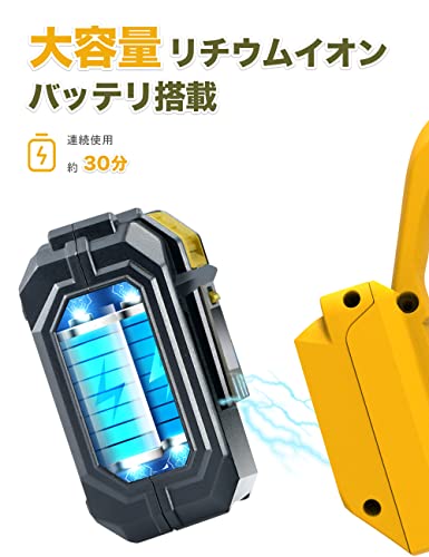 VOLTAGA 草刈機 充電式 電動草刈り機 伸縮式 草刈りと芝の縁切り一台二役 1.83kg超軽量 20V 2000mAhバッテリー30分間連続使用 最大90坪雑草刈り Φ1.6 mmナイロン式 高速回転モーター 8000回転/分 刈リ込み幅230mm 三つの安全設計 バランスが良い 庭/畑/家庭菜園/芝手入れ 充電器付 取扱説明書付 ET1610 8枚目