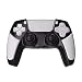 Produktbild Touch Controller Griffabdeckung Kompatibel mit PS5 Dualsense Anti-Throw-Griffschutzhülle Performance Gaming Skin Silikonhülle Controller Griffe (Schwarz)