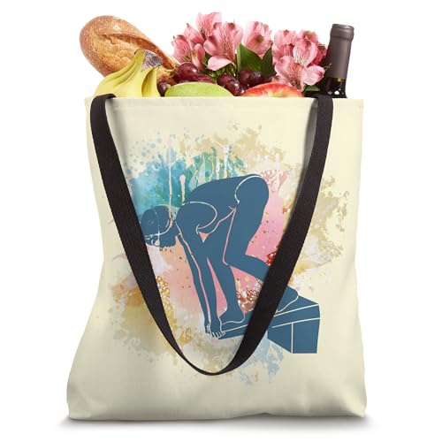 Bolso tote para mujer nadadora, entrenadora de natación y deportes acuáticos miniatura 4