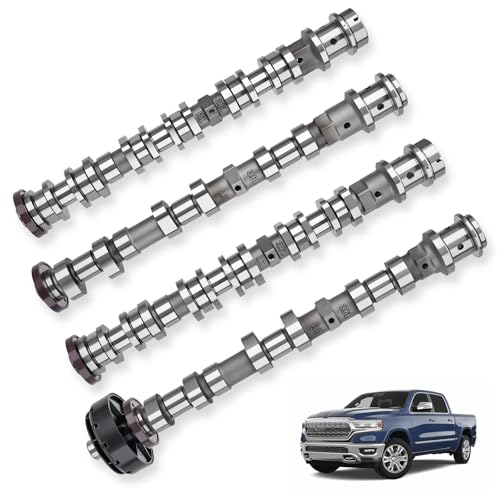 4 PCS Left & Right Side Intake Exhaust Engine Camshaft Kit Compatible with 2016-2024 Dodge Chrysler Jeep Ram 3.6L V6 Engine Replace# 5047912AC 5047913AC 5048029AC 5048030AC
