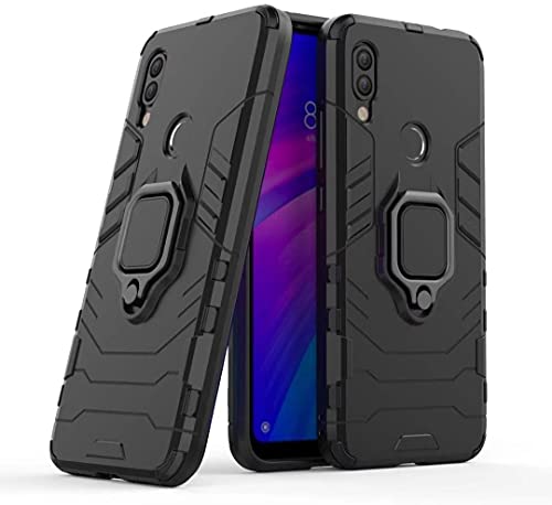 Wuzixi Funda para Huawei Nova Y60. Anti-Arañazos Cubierta Protectora, Carcasa Viene con Una Soporte Plegable, 2 en 1 Híbrida Robusto Case, Cover para Huawei Nova Y60.Negro