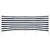 AKTIVE 52786 Paravent 4 Panneaux Plage Rayures Mixte, Marin, 320 x 100 x 2.5 cm