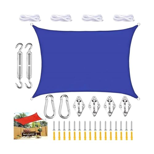 Auvent en polyester PES haute densité avec œillets renforcés pour balcon et terrasse