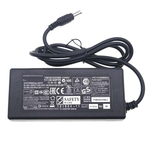 Adaptador de CA de 24 V con salida estable de 1,4 A y protección contra sobretensiones