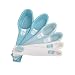 Sweet Creations 6 Piece Measuring Spoons, Multicolor
