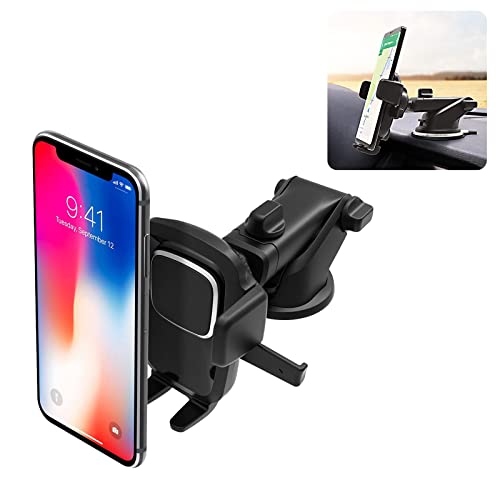 jeseny 1 PC Phone Mount for Car Phone Stand for Car Phone Holder Mount for Dashboard Windshield Military Grade Suction, Anti-