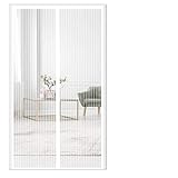 ★Mosquiteras para puertas. Adiós Insectos ★ Mantenga molestos insectos afuera con una mosca pantallas. Especialmente en los calurosos días de verano, las moscas, las abejas, los mosquitos y co mantener vagando en la casa. Esta pantalla mosquito de insectos bloquear estas criaturas volando hacia fuera, le protege contra las enfermedades infecciosas y mosquitos y picaduras de insectos. Disfrute de un verano sano, cómodo y agradable