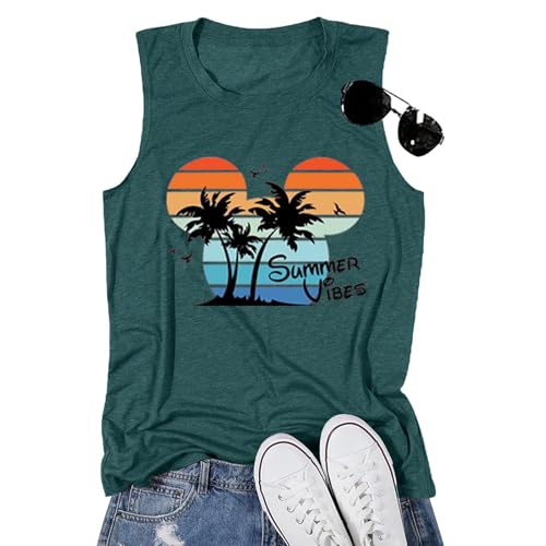 Image of Vacay Mode T Shirts for Women Summer Beach Hawaii Vacation Short Sleeve Tops Holiday Cruise Getaway T Shirts