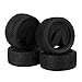 BQLZR 65 OD Schwarz verl?SST Muster RC Gummireifen f¨¹r RC 1:10 On-Road Racing Car Langlebige Packung mit 4