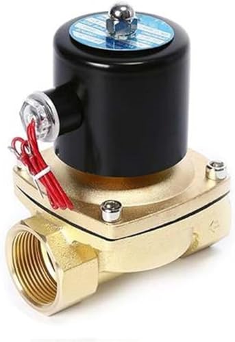Électrovanne électrique N/C vanne pneumatique eau huile air DC 24V DN8 1/4 - 2