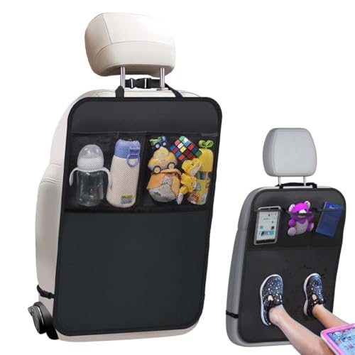 1 Pièce Protections Dossier de siège Voiture, Organisateur Voiture Enfant, Protections de Sièges Arrière Enfant Impermérable Anti-salissures pour Enfant Chien,protection siege voiture enfant