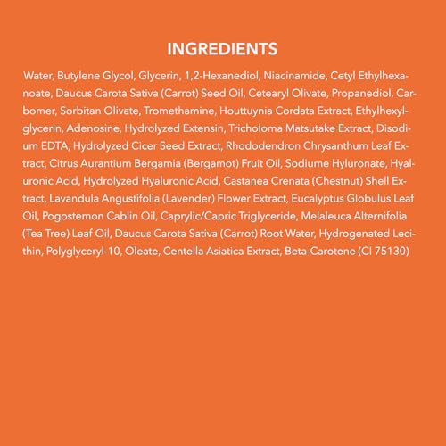 Image of APRILSKIN Carrotene Clarifying Facial Serum | Vegan, Non-comedogenic | Blemish Clear, Dark Spot Corrector | Korea Skincare | Oily Skin, Sensitive Skin, Bumpy Skin | 1.25 fl.oz
