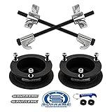 Supreme Suspensions - 1.5' Front Leveling Kit with Coil Spring Compressor Tool for 1994-2001 Dodge...