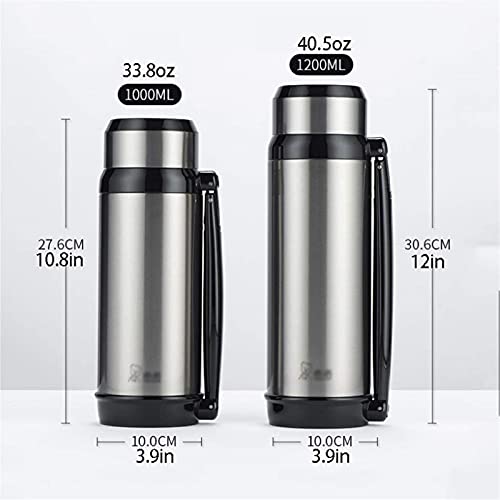 WGLL El Mejor Termo de café de Acero Inoxidable, Nueva Pared Triple aislada, Caliente y fría Durante Horas, Ciclismo… - Imagen 3