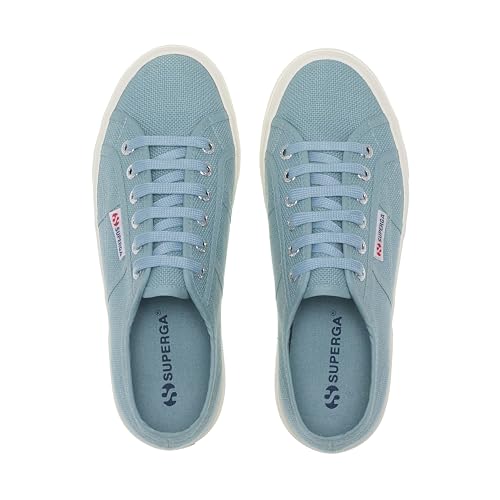 Image of Superga 2740 Platform Sneakers for Men and Women - Iconic Italian Men's and Women's Tennis Shoes with Breathable Canvas Upper, Non Slip Rubber Sole
