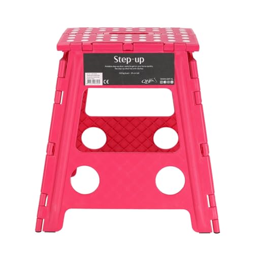 QHP Tabouret Step-up marchepied plastique pliable de pansage écurie
