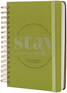 Kokonote Let The Adventure Begin A5 2023 Day To Page Diary | January 2023 - December 2023 | 2023 Weekly Planner | A5 Planner With Stickers And Pocket | 2023 Diary | Cute Stationery