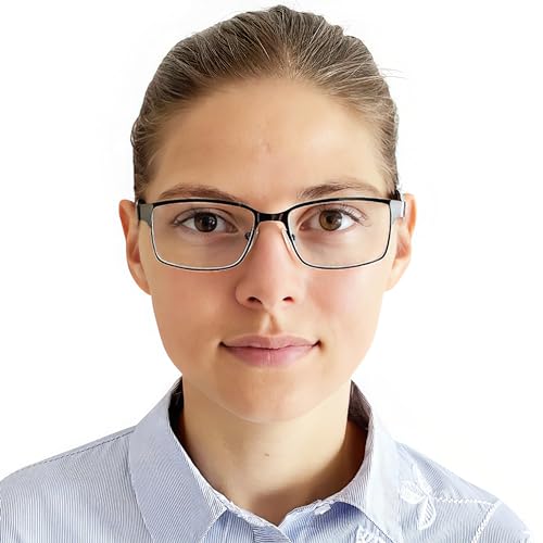 Prostokątne okulary blokujące niebieskie światło, czarne i grafitowe, etui, Grafitowy, 1.0