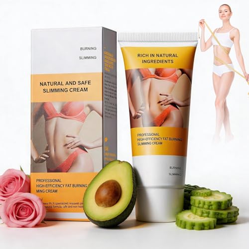 Straffende Cellulite-Creme 60g Gegen Fettpolster & für Hautstraffung an Bauch Taille Oberschenkeln und Po Mit natürlichen Extrakten für Damen und Herren