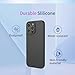 BORYA Silicone Case for ZTE Blade V50 Design 4G, Silky Soft Ultra Thin Premium TPU, Shockproof Skin-friendly Touch Simple Cover With Anti-Scratch Microfiber Lining, Black