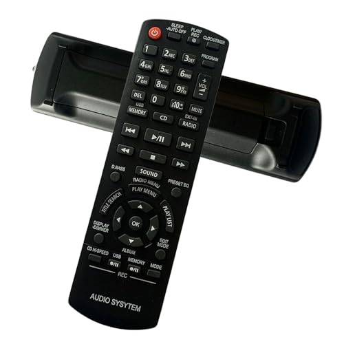 Remote Control for Panasonic SA-AKX16 SC-AKX16E-K SC-AKX16GN-K SA-AKX73 SC-AKX73 SA-AKX75 SA-AKX32PR-K SA-AKX34PH-K SA-AKX56 SA-AKX76 SC-AKX56 SC-AKX76 SC-AKX70 SC-AKX90 SA-MAX200PH CD Audio System