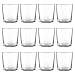 Set de 12 vasos de cristal 35,5 cl, modelo Bodega, pack de 12 vasos para pinta de cerveza 8,3 x 8,8 cm, diseño clásico, resistentes, ligeros, aptos para lavavajillas